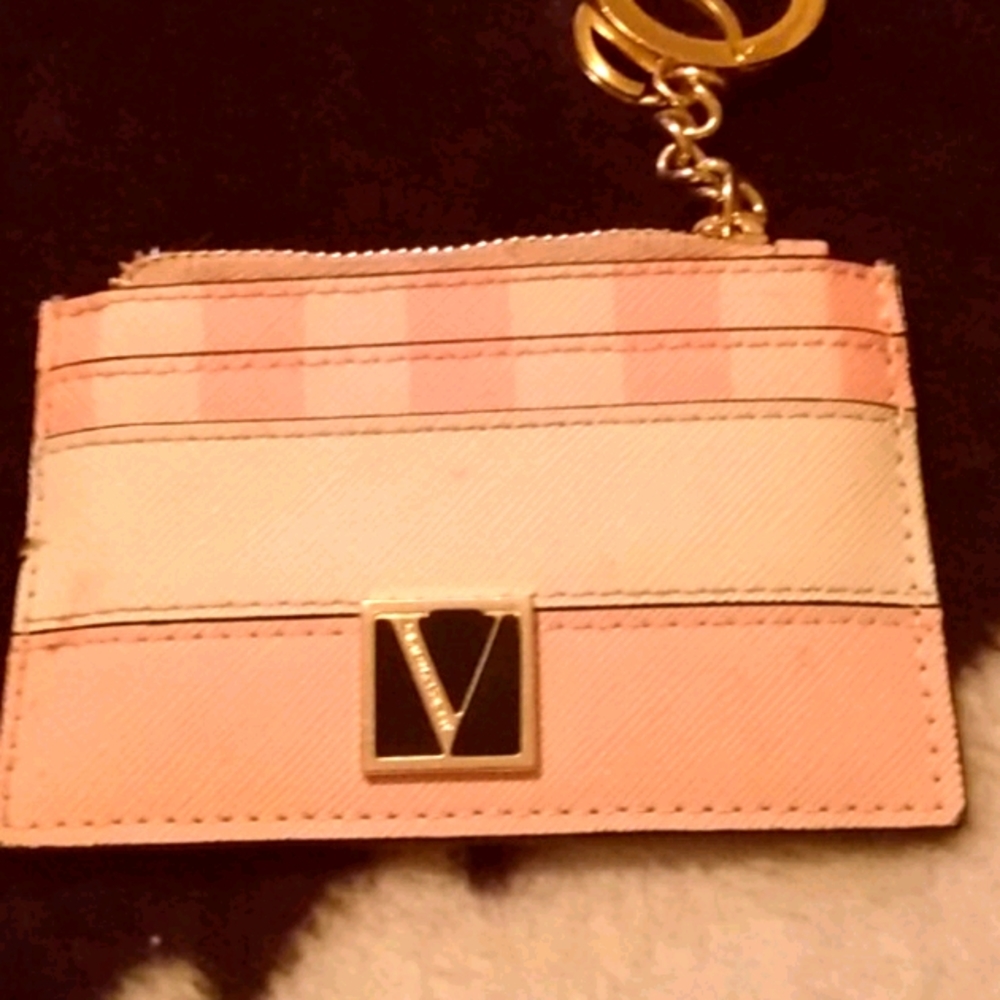 Victoria Secret card holder and key chain nackpack